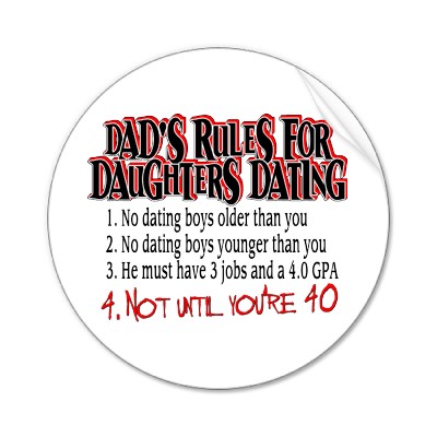 rules for dating daughters. B.S. Report– “No dating of the opposite sex?” Apparently, it's okay if he 